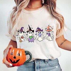 Halloween Witch Ghosts, Halloween Ghost Cute Ghost,  Halloween Ghost Shirt